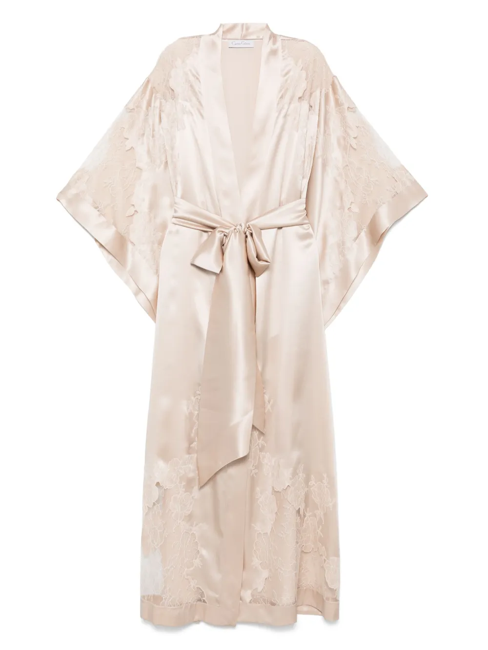 Шелковая ночная сорочка Carine Gilson, нейтральный
Шелковая ночная сорочка Carine Gilson, нейтральный