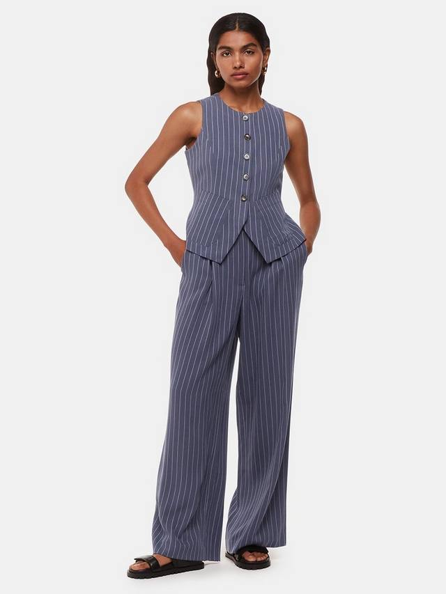 Жилет в тонкую полоску от миниатюрной лотти Whistles, темно-синий/разноцветный
Жилет в тонкую полоску от миниатюрной лотти Whistles, темно-синий/разноцветный