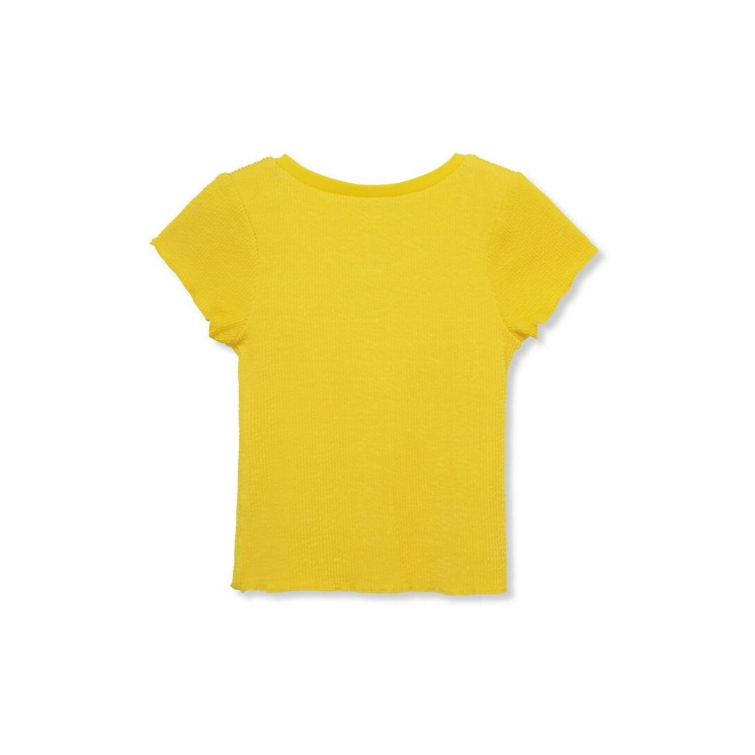 Желтый текстурированный топ на пуговицах для девочек Truce, желтый
Желтый текстурированный топ на пуговицах для девочек Truce, желтый