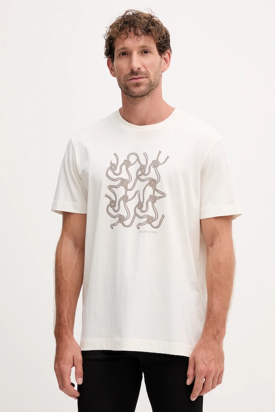 Хлопковая футболка Joop!, бежевый
Хлопковая футболка Joop!, бежевый