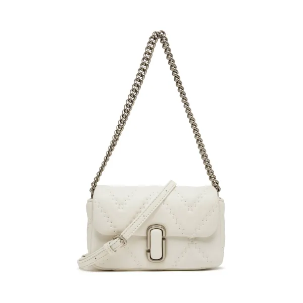 Кожаная сумка-мессенджер из стеганой кожи j marc mini Marc Jacobs, белый
Кожаная сумка-мессенджер из стеганой кожи j marc mini Marc Jacobs, белый