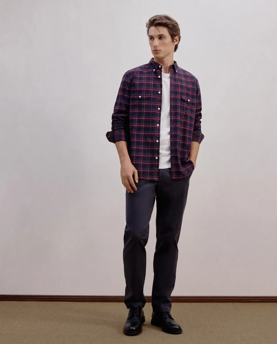 Мужские спортивные брюки из хлопка с эластаном, обычного кроя Dustin, темно-серый
Мужские спортивные брюки из хлопка с эластаном, обычного кроя Dustin, темно-серый