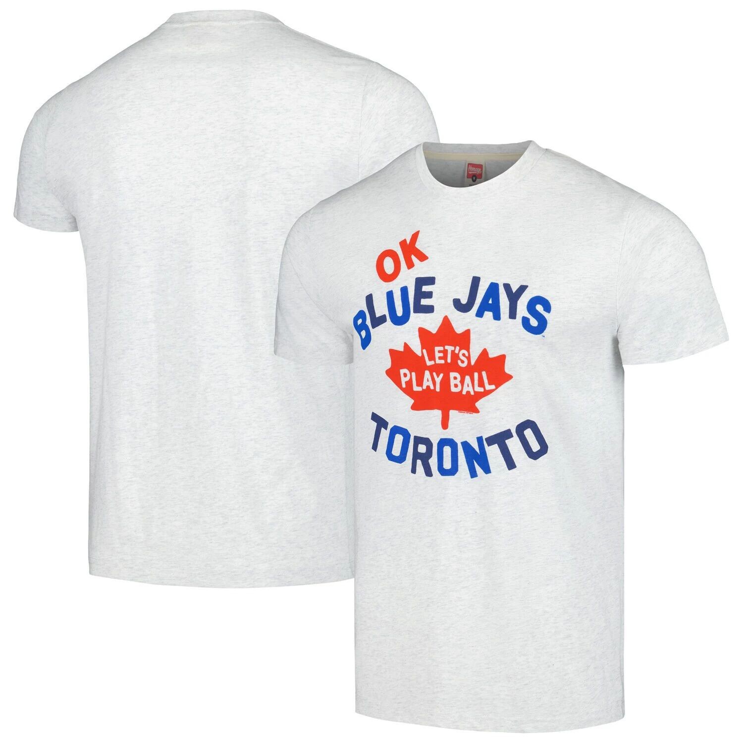 Мужская серая футболка Homage Toronto Blue Jays Let's Play Ball Tri-Blend, Серый, Мужская серая футболка Homage Toronto Blue Jays Let's Play Ball Tri-Blend
Мужская серая футболка Homage Toronto Blue Jays Let's Play Ball Tri-Blend, Серый, Мужская серая футболка Homage Toronto Blue Jays Let's Play Ball Tri-Blend