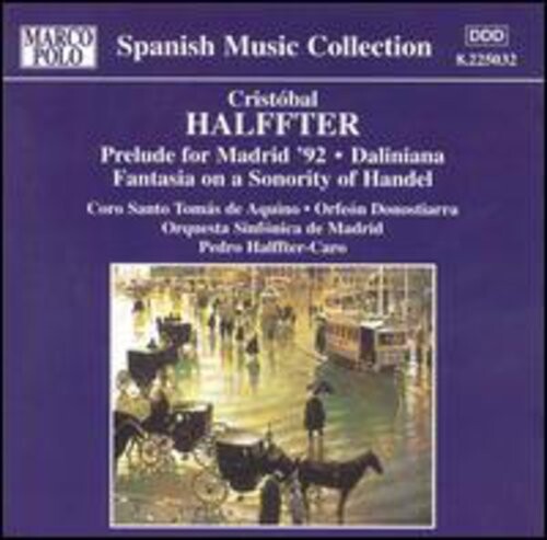CD диск Cristobal / Halffter-Coro: Pre Madrid '92/Daliniana/Fant
CD диск Cristobal / Halffter-Coro: Pre Madrid '92/Daliniana/Fant