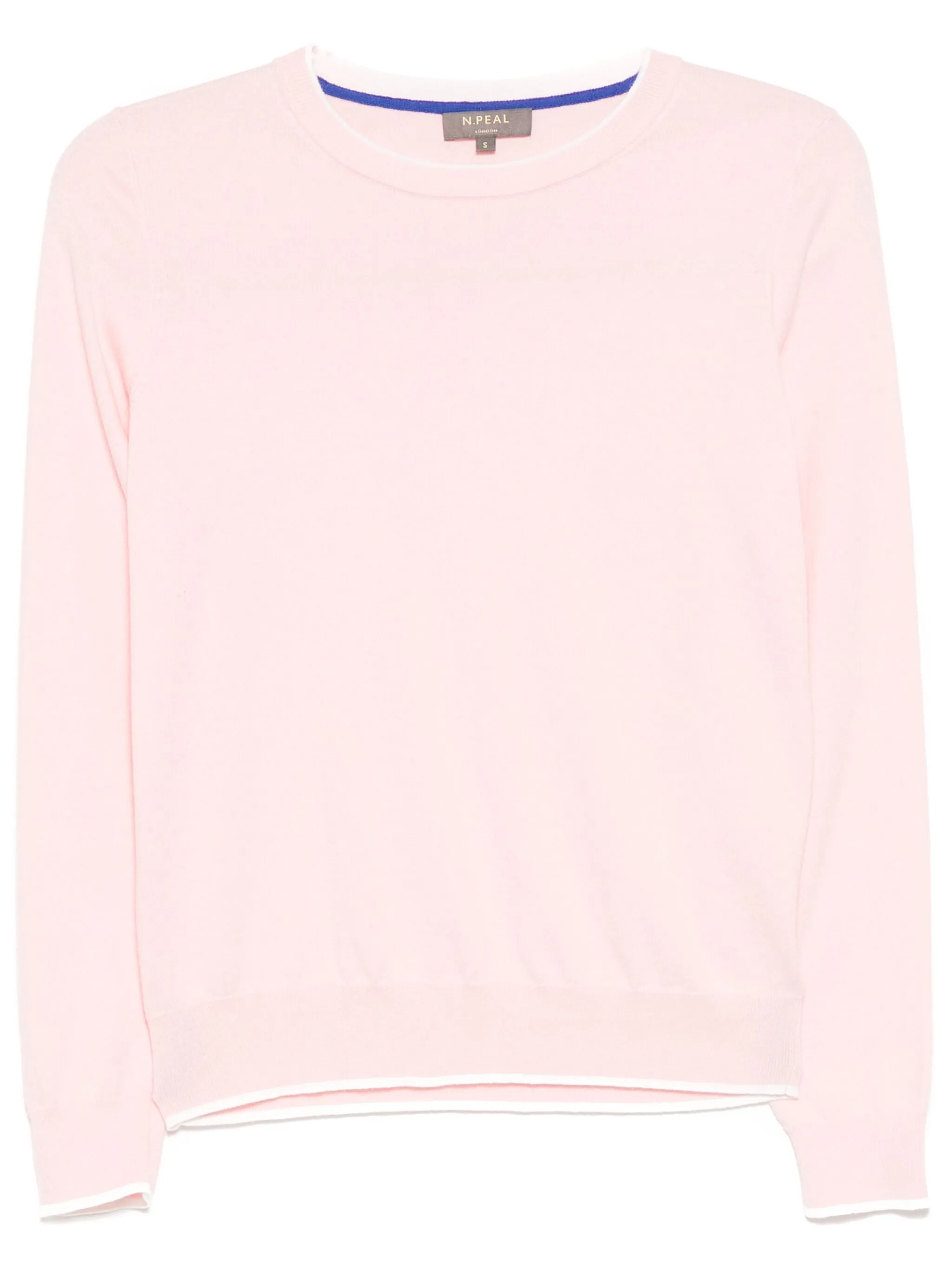 Рубашка с круглым вырезом N.Peal, розовый
Рубашка с круглым вырезом N.Peal, розовый