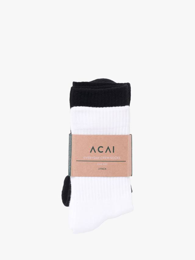 Повседневные ребристые носки Crew ACAI, Pack of 2, Black/White
Повседневные ребристые носки Crew ACAI, Pack of 2, Black/White