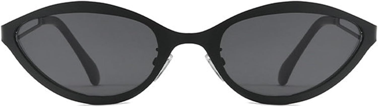 Willochra Милые солнцезащитные очки в маленькой оправе овальной формы в стиле панк для женщин, роскошные ретро-очки в стиле «кошачий глаз» с металлическим оправой, классические модные очки для дам, C1
Willochra Милые солнцезащитные очки в маленькой оправе овальной формы в стиле панк для женщин, роскошные ретро-очки в стиле «кошачий глаз» с металлическим оправой, классические модные очки для дам, C1