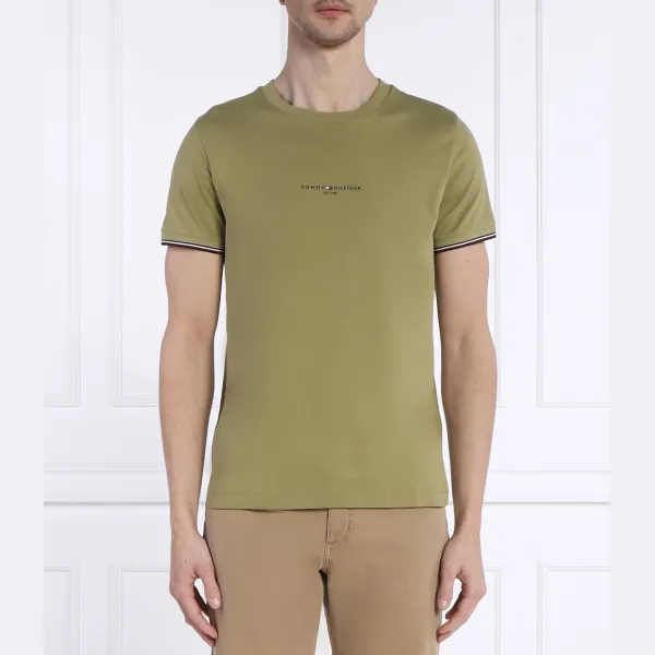 Облегающая футболка Tommy Hilfiger, зеленый
Облегающая футболка Tommy Hilfiger, зеленый