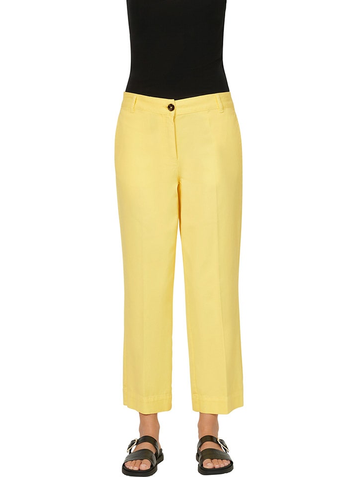 Тканевые брюки Heine, желтый
Тканевые брюки Heine, желтый