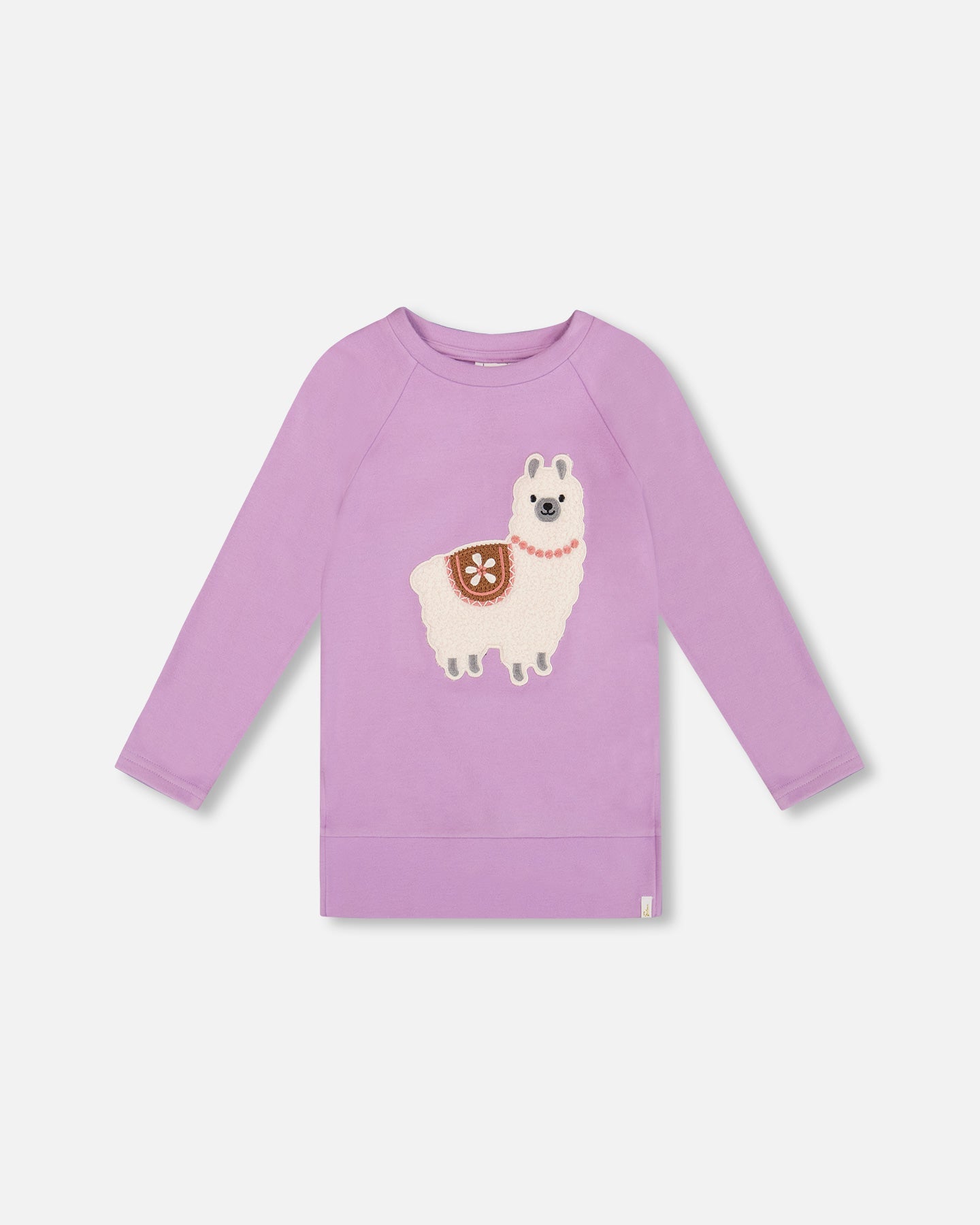 Супермягкая велюровая туника фиолетового цвета с ламой Deux par Deux
Супермягкая велюровая туника фиолетового цвета с ламой Deux par Deux