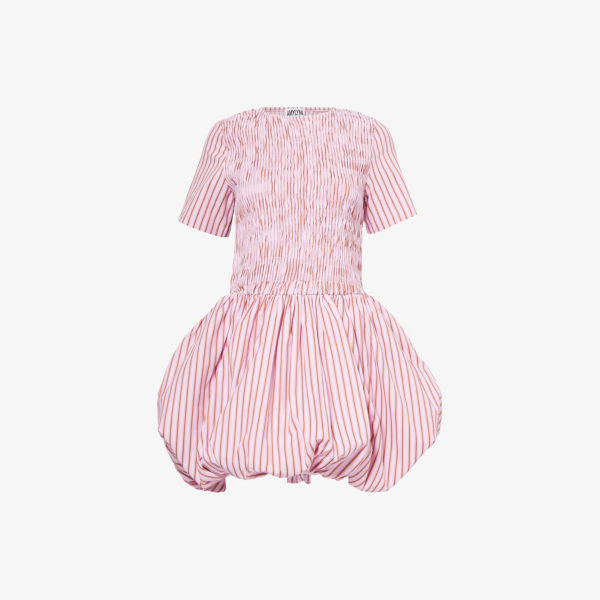 Платье Amy Lynn Eleanor с полосатым принтом, розовый
Платье Amy Lynn Eleanor с полосатым принтом, розовый
