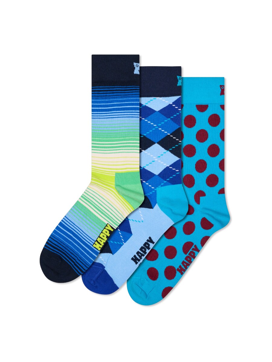Носки Happy Socks 3-Pack Geometric, темно-синий
Носки Happy Socks 3-Pack Geometric, темно-синий