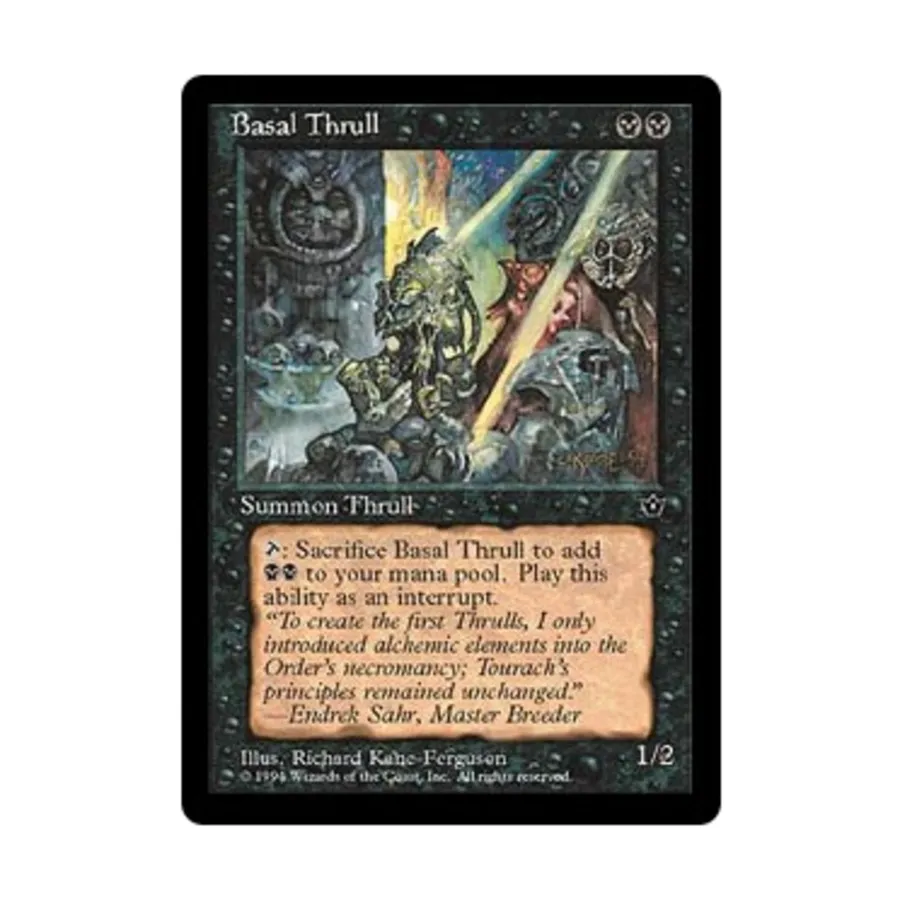 CCG Базальный Трулл - Вер. 4 (С4), MTG - Fallen Empires
CCG Базальный Трулл - Вер. 4 (С4), MTG - Fallen Empires