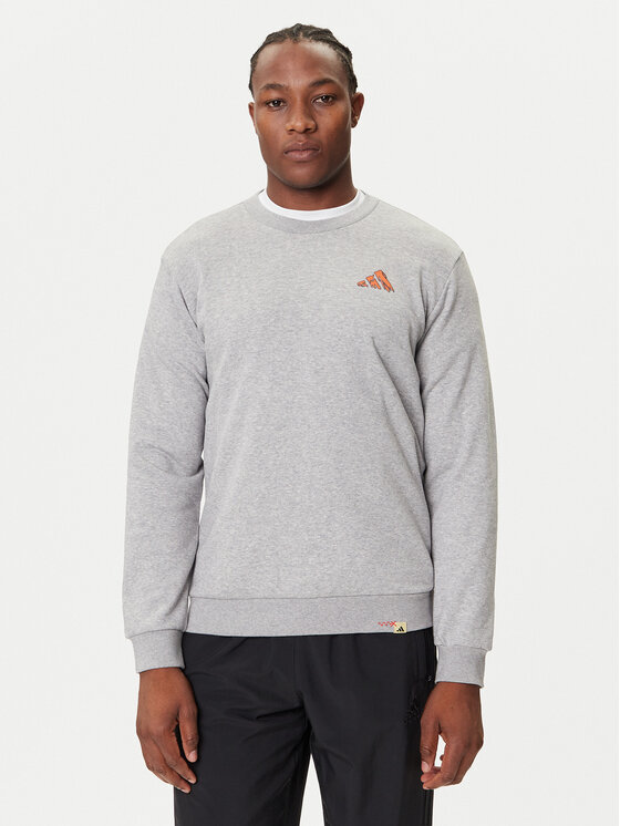 Свитшот regular fit Doodle Hunt Hike Graphic JM6503 Adidas, серый 
Свитшот regular fit Doodle Hunt Hike Graphic JM6503 Adidas, серый