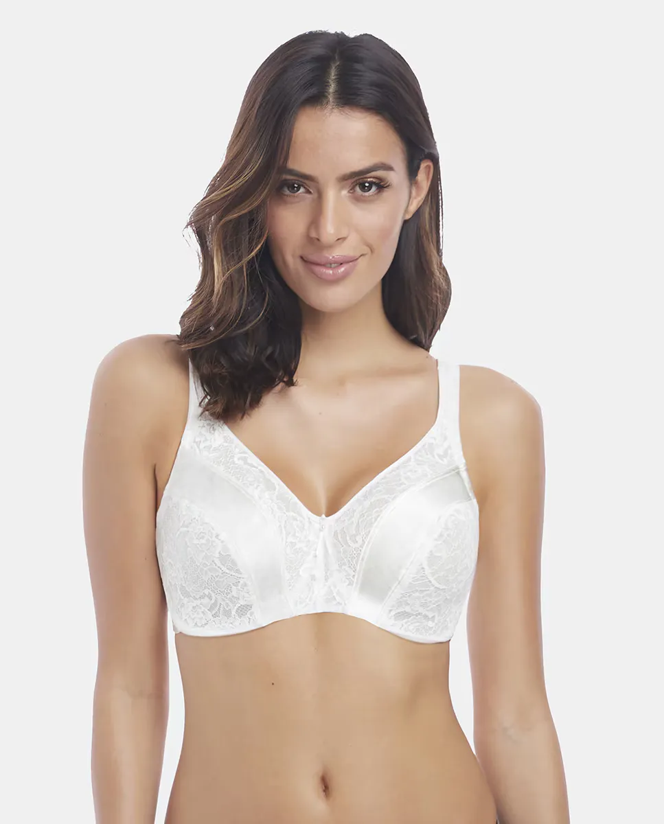 Утягивающий бюстгальтер Le Minimizer на косточках Wacoal, белый 
Утягивающий бюстгальтер Le Minimizer на косточках Wacoal, белый