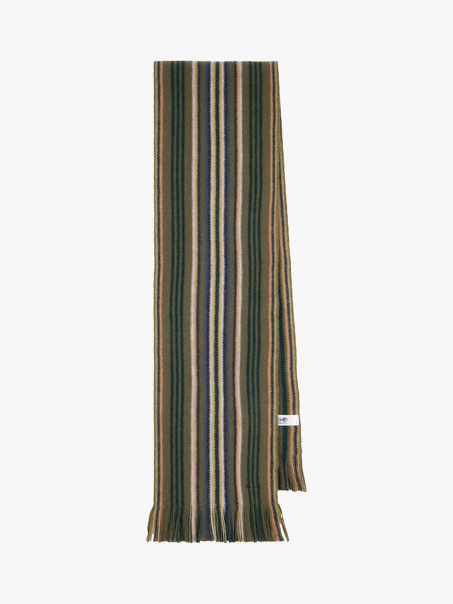 Шарф из мериносовой шерсти в полоску Paul Smith
Шарф из мериносовой шерсти в полоску Paul Smith