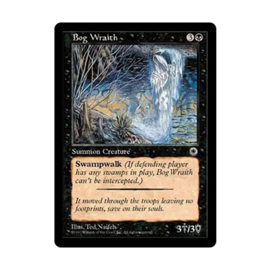 CCG Болотный призрак (U), MTG - Portal
CCG Болотный призрак (U), MTG - Portal