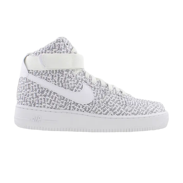 Кроссовки Nike Air Force 1 High '07 LV8 'Just Do It', белый
Кроссовки Nike Air Force 1 High '07 LV8 'Just Do It', белый