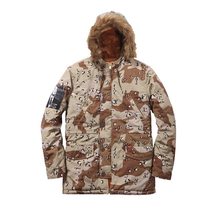 Парка Supreme Cotton Ripstop N-3B Parka, Desert Camo
Парка Supreme Cotton Ripstop N-3B Parka, Desert Camo