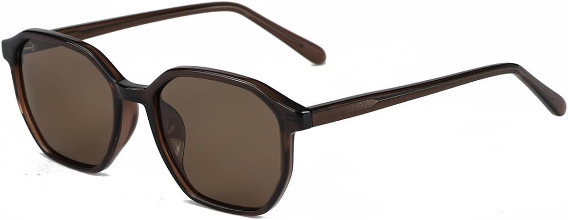 Поляризованные солнцезащитные очки в стиле ретро для женщин, дужки из ацетата Tr90, многоугольные и квадратные солнцезащитные очки для мужчин, защита от УФ-излучения UV400 weiyuchen, Brown
Поляризованные солнцезащитные очки в стиле ретро для женщин, дужки из ацетата Tr90, многоугольные и квадратные солнцезащитные очки для мужчин, защита от УФ-излучения UV400 weiyuchen, Brown