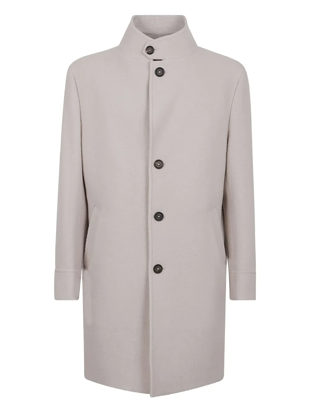 Пальто на пуговицах Eleventy, белый 
Пальто на пуговицах Eleventy, белый