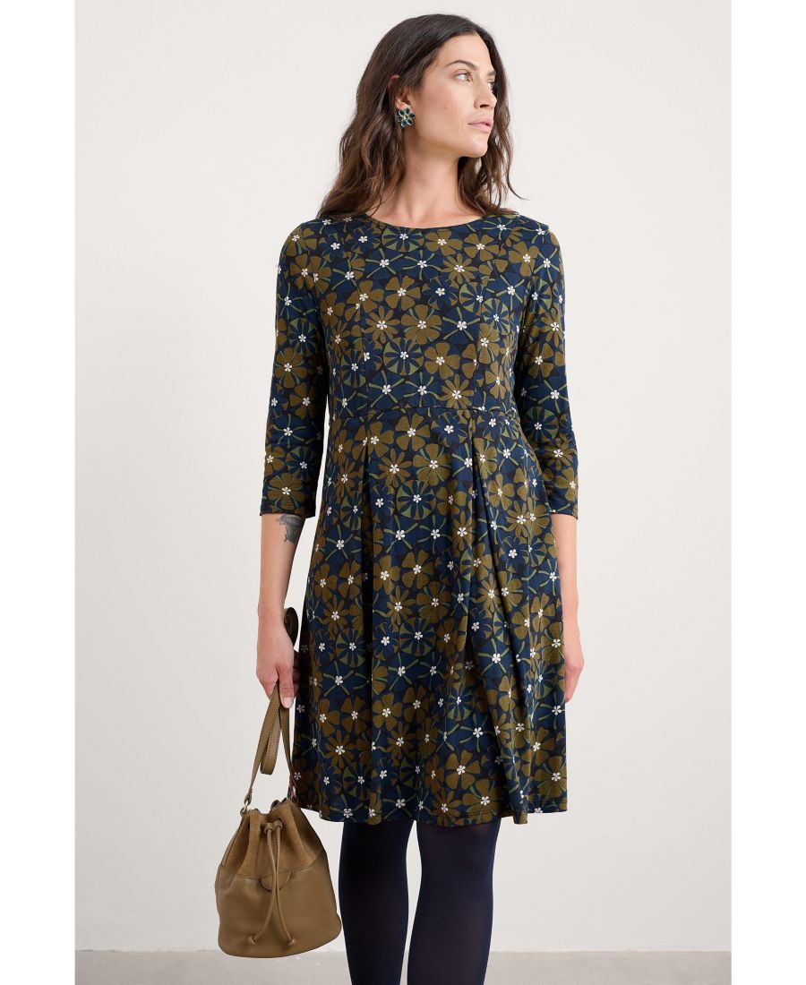 Женское платье с рукавами три четверти цвета гамамелиса Seasalt Cornwall, Handicraft flowers bright olive
Женское платье с рукавами три четверти цвета гамамелиса Seasalt Cornwall, Handicraft flowers bright olive