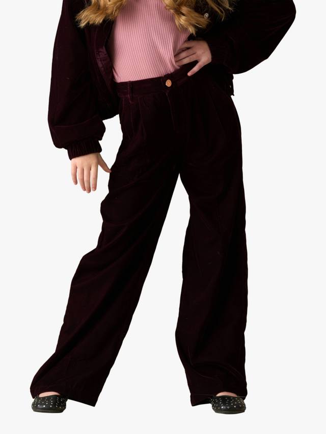 Детские бархатные брюки с широкими штанинами Angel & Rocket
Детские бархатные брюки с широкими штанинами Angel & Rocket