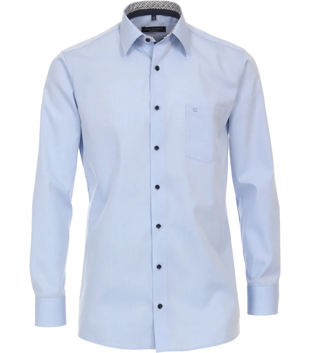 Деловая рубашка CASAMODA "Деловая рубашка CASAMODA однотонная", голубой 
Деловая рубашка CASAMODA "Деловая рубашка CASAMODA однотонная", голубой