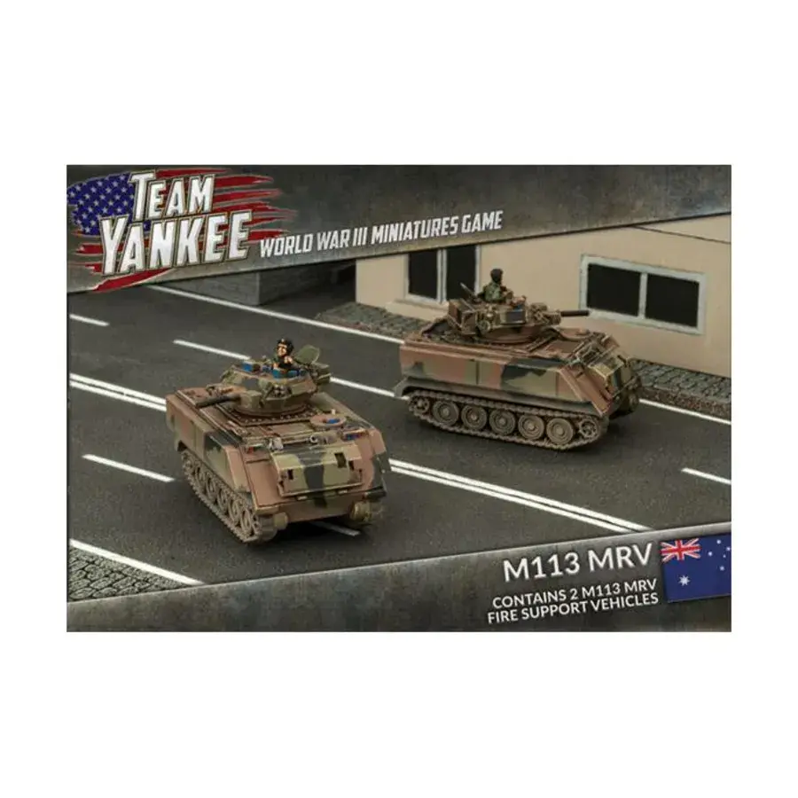 М113 МРВ, Team Yankee - World War III - British Army (1:100)
М113 МРВ, Team Yankee - World War III - British Army (1:100)