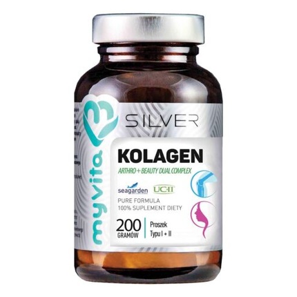 Серебряный коллаген Arthro + Beauty Powder Тип I + II 200 г Myvita
Серебряный коллаген Arthro + Beauty Powder Тип I + II 200 г Myvita