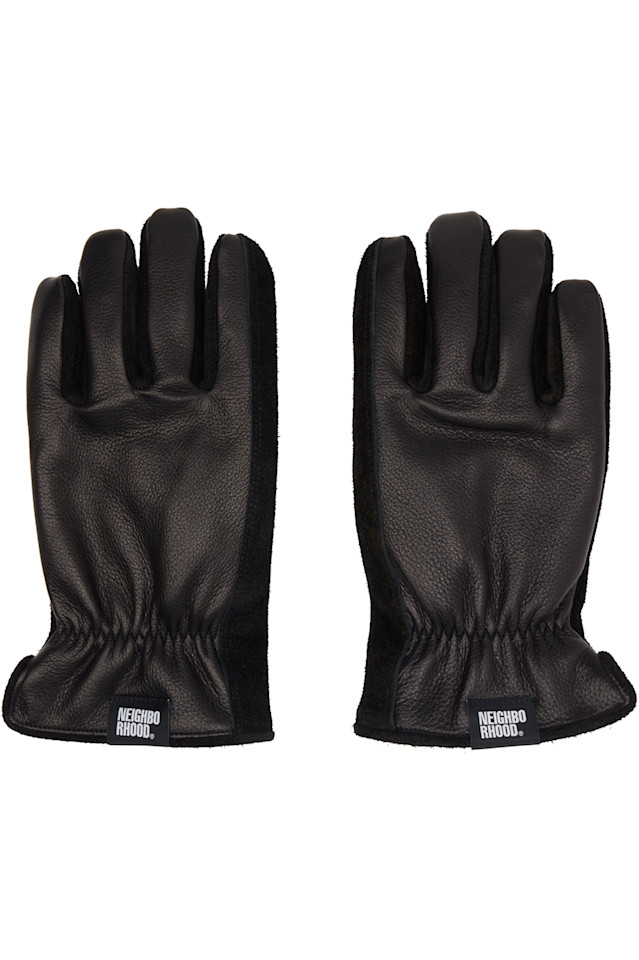 Кожаные перчатки-боа Neighborhood, черный
Кожаные перчатки-боа Neighborhood, черный