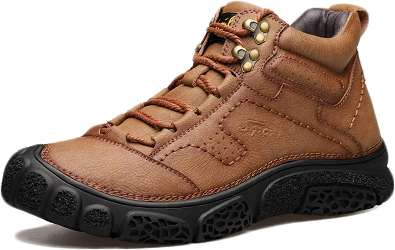 Мужские кожаные ботинки Yiozoi, высокие, защищающие от снега, теплые, для осени и зимы, на шнуровке, удобные, повседневные, до щиколотки, для прогулок, коричневый
Мужские кожаные ботинки Yiozoi, высокие, защищающие от снега, теплые, для осени и зимы, на шнуровке, удобные, повседневные, до щиколотки, для прогулок, коричневый