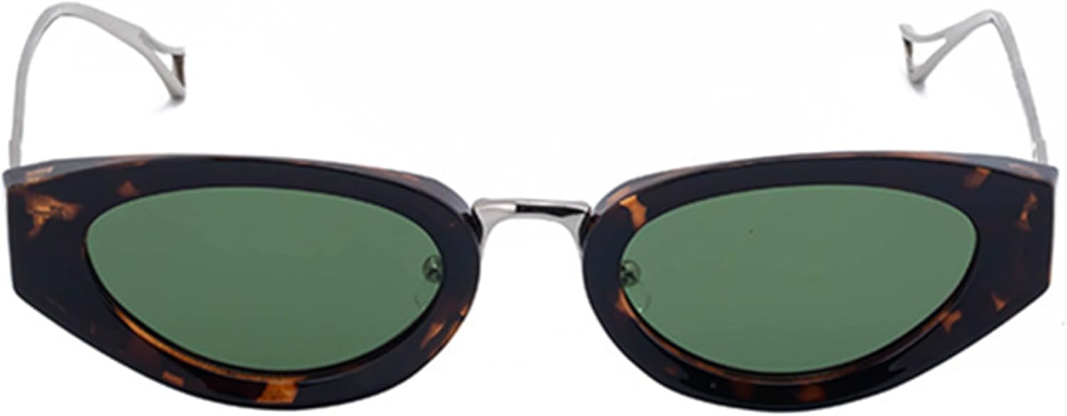 bullabulling Винтажные солнцезащитные очки в стиле стимпанк «кошачий глаз» для женщин и мужчин, модные, с полуметаллической оправой, в стиле хип-хоп-панк, с защитой от УФ-излучения UV400, C3
bullabulling Винтажные солнцезащитные очки в стиле стимпанк «кошачий глаз» для женщин и мужчин, модные, с полуметаллической оправой, в стиле хип-хоп-панк, с защитой от УФ-излучения UV400, C3