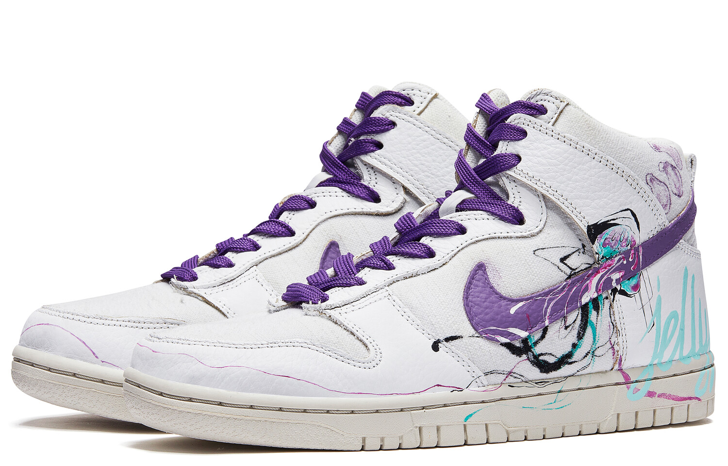 Кроссовки Nike Dunk Skateboarding Shoes Women's High-top White/Blue/Purple, белый
Кроссовки Nike Dunk Skateboarding Shoes Women's High-top White/Blue/Purple, белый