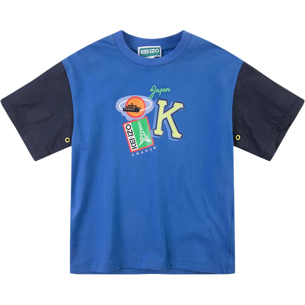 Футболка для детей KENZO, синяя
Футболка для детей KENZO, синяя