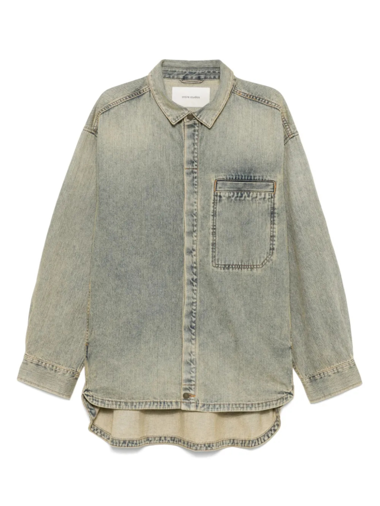 ENTIRE STUDIOS рубашка Herculean, нейтральный
ENTIRE STUDIOS рубашка Herculean, нейтральный