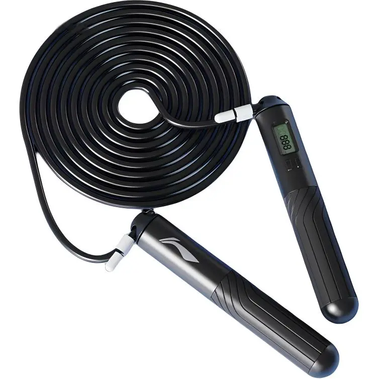 Скакалка PVC веревка ABS ручки для учеников длина шнура 2,8 м LINING, черный
Скакалка PVC веревка ABS ручки для учеников длина шнура 2,8 м LINING, черный