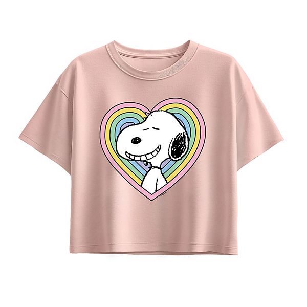 Футболка с принтом Peanuts Snoopy rainbow heart для девочек 7-16 Licensed Character, Light Pink
Футболка с принтом Peanuts Snoopy rainbow heart для девочек 7-16 Licensed Character, Light Pink