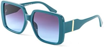 Солнцезащитные очки для женщин, винтажные большие квадратные солнцезащитные очки для мужчин, классические очки в крупной оправе, модные очки с защитой от УФ-излучения UV400 MTZJH, Blue
Солнцезащитные очки для женщин, винтажные большие квадратные солнцезащитные очки для мужчин, классические очки в крупной оправе, модные очки с защитой от УФ-излучения UV400 MTZJH, Blue