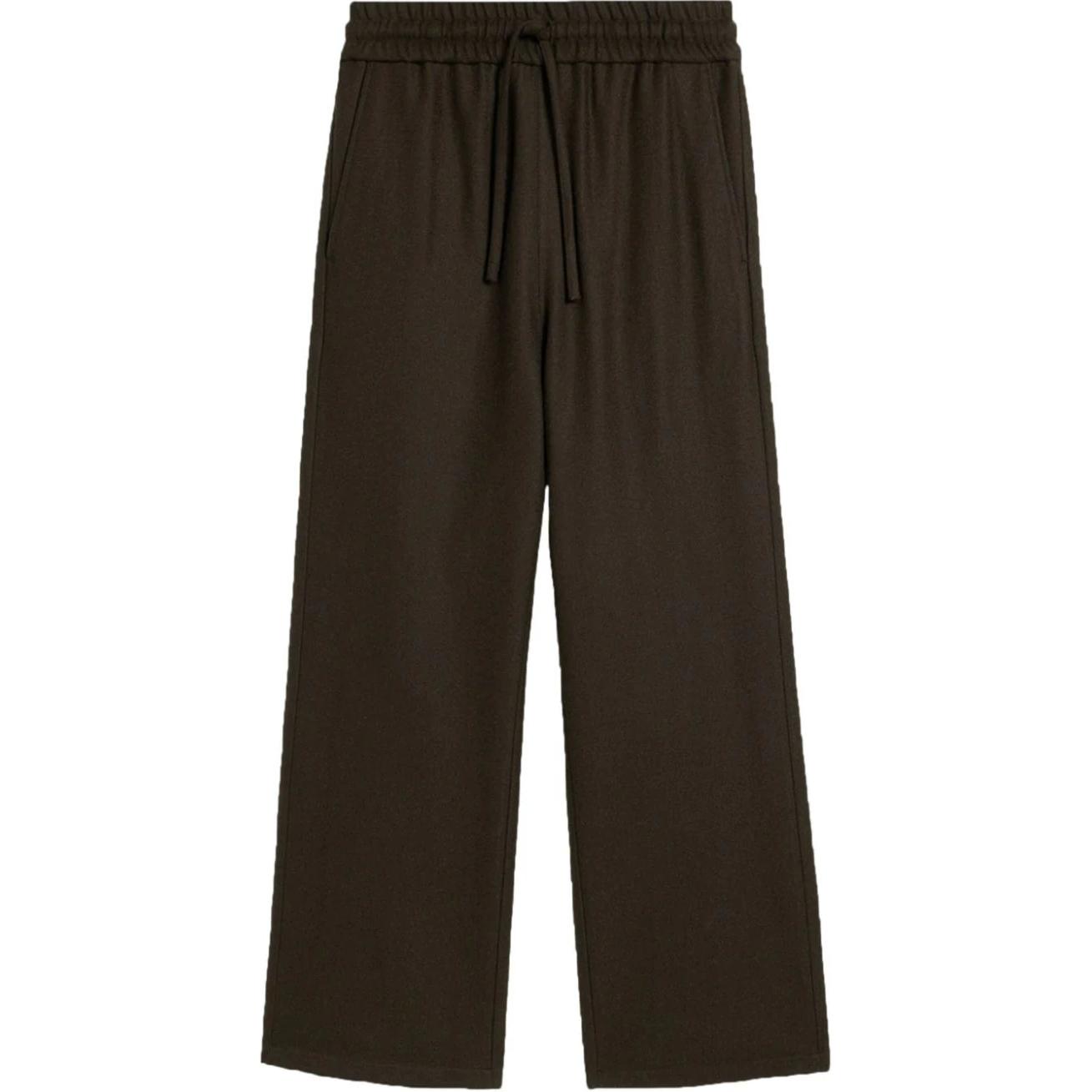 Шерстяные брюки Ami Paris с завязками на резинке Amiparis, коричневый
Шерстяные брюки Ami Paris с завязками на резинке Amiparis, коричневый