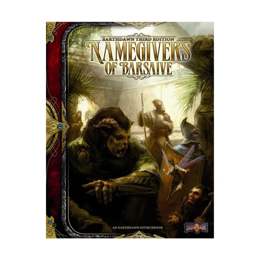 Namegivers of Barsaive, Earthdawn (3rd Edition) (RedBrick Limited), твердый переплет
Namegivers of Barsaive, Earthdawn (3rd Edition) (RedBrick Limited), твердый переплет