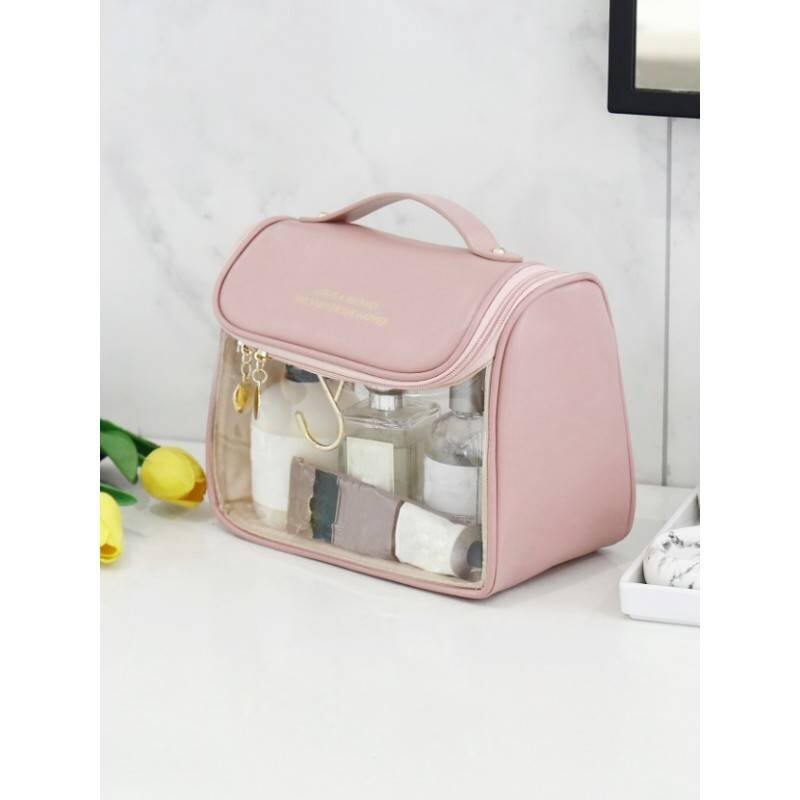 Элегантная выдвижная косметичка пудрово-розового цвета KS85 Upominkarnia
Элегантная выдвижная косметичка пудрово-розового цвета KS85 Upominkarnia