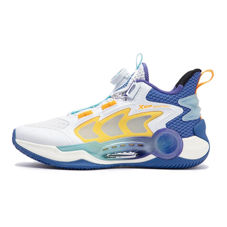Dunfeng 2.0 Амортизирующие износостойкие низкие детские баскетбольные кроссовки белый синий фиолетовый XTEP 
Dunfeng 2.0 Амортизирующие износостойкие низкие детские баскетбольные кроссовки белый синий фиолетовый XTEP