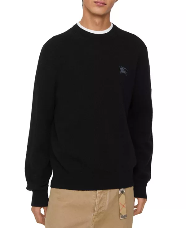 Шерстяной свитер Burberry, черный
Шерстяной свитер Burberry, черный