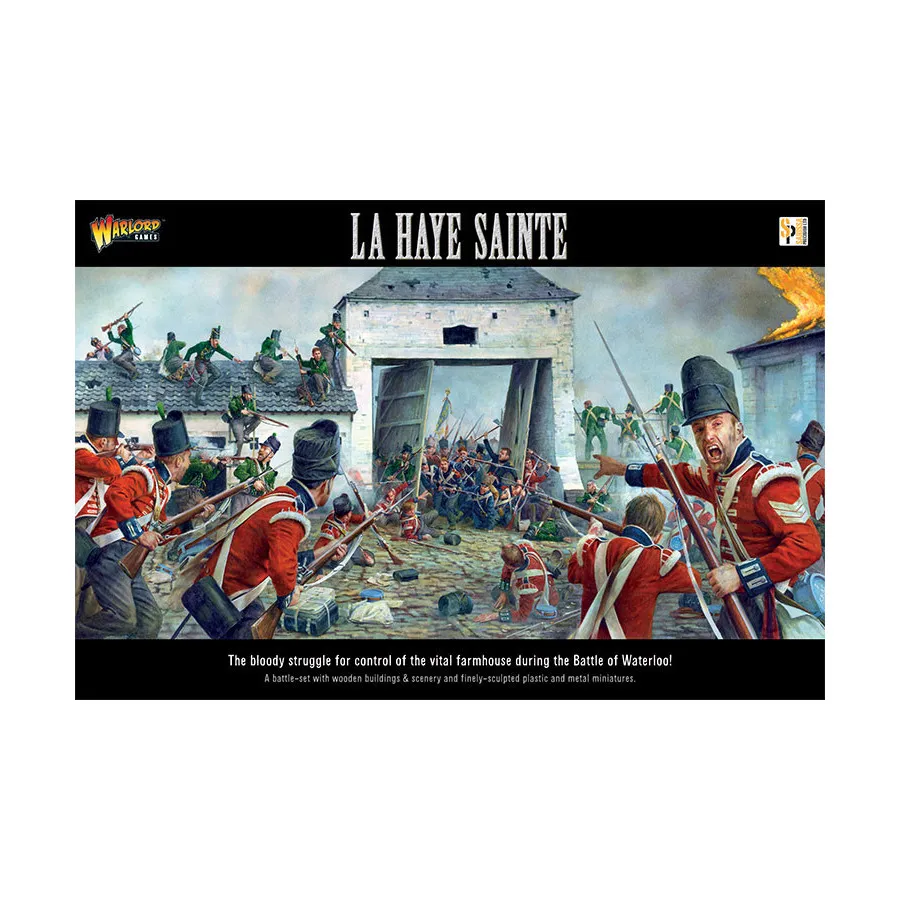 Боевой набор La Haye Sainte, Black Powder - Napoleonic Wars 1789-1815 - Core & Assorted (28mm)
Боевой набор La Haye Sainte, Black Powder - Napoleonic Wars 1789-1815 - Core & Assorted (28mm)