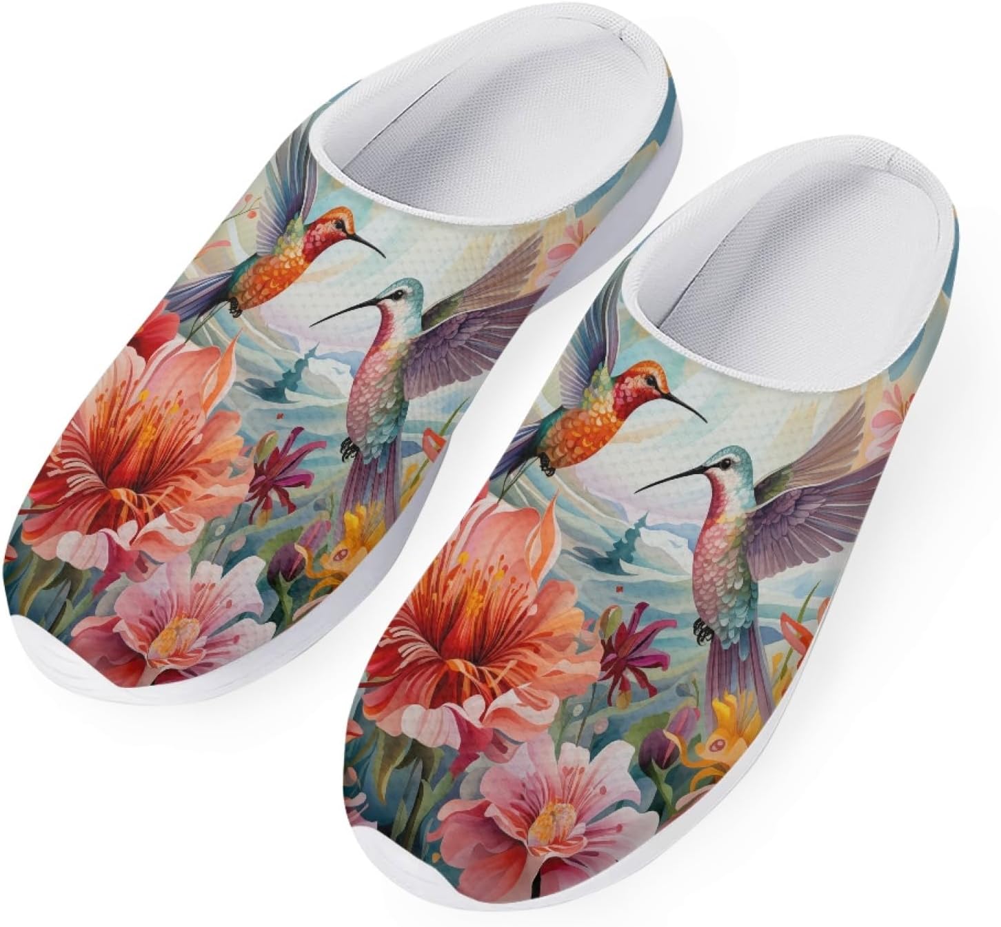 Сандалии-слипоны Boatee для женщин и мужчин с поддержкой свода стопы, садовая обувь, Aesthetic Hummingbird
Сандалии-слипоны Boatee для женщин и мужчин с поддержкой свода стопы, садовая обувь, Aesthetic Hummingbird