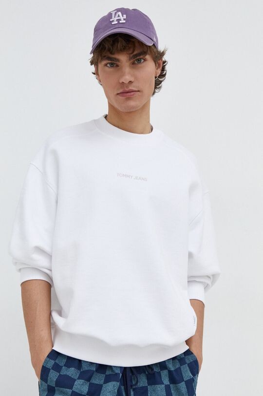 Хлопковая толстовка Tommy Jeans, белый
Хлопковая толстовка Tommy Jeans, белый