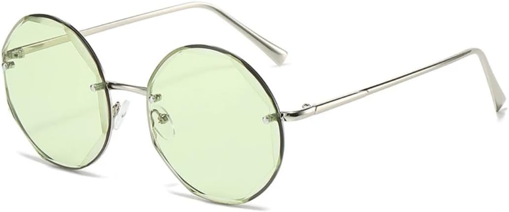 Круглые солнцезащитные очки без оправы для мужчин и женщин, роскошные солнцезащитные очки в крупной оправе, винтажные солнцезащитные очки UV400 для женщин VRTRFFTR, Silver-green
Круглые солнцезащитные очки без оправы для мужчин и женщин, роскошные солнцезащитные очки в крупной оправе, винтажные солнцезащитные очки UV400 для женщин VRTRFFTR, Silver-green