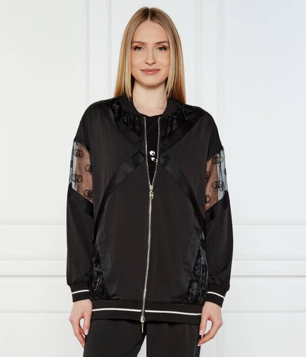 Куртка-Бомбер Relaxed fit Liu Jo Sport, черный
Куртка-Бомбер Relaxed fit Liu Jo Sport, черный