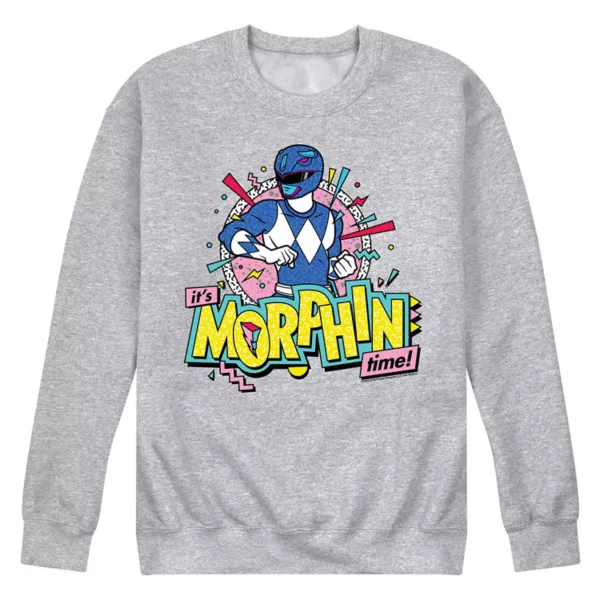 Мужская флисовая толстовка Power Rangers Morfin Time синего цвета Licensed Character, серый
Мужская флисовая толстовка Power Rangers Morfin Time синего цвета Licensed Character, серый